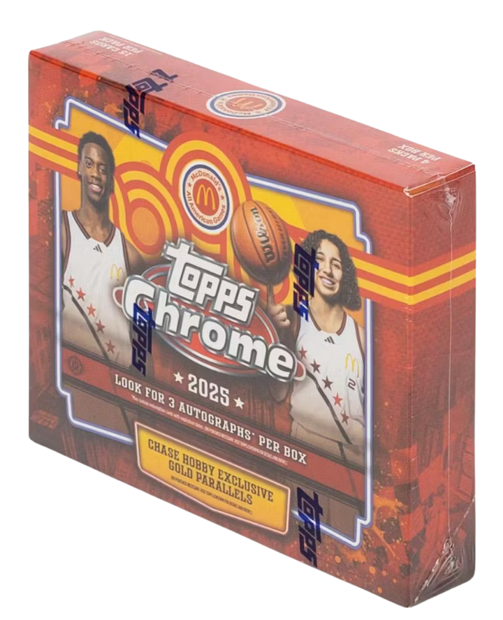 2025 Topps Chrome McDonald's All American Basketball Hobby Box