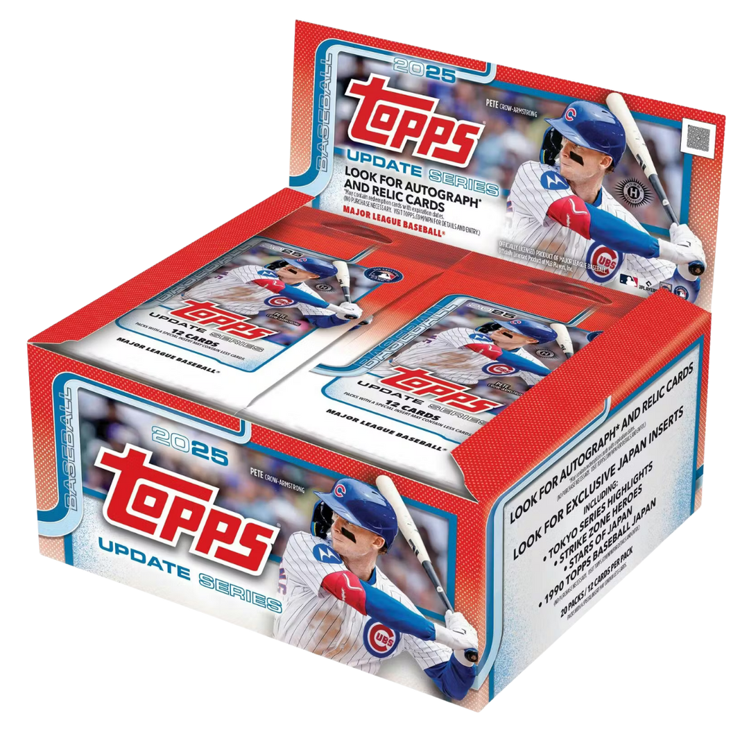 2025 Topps Update Series Baseball Japan Edition Box