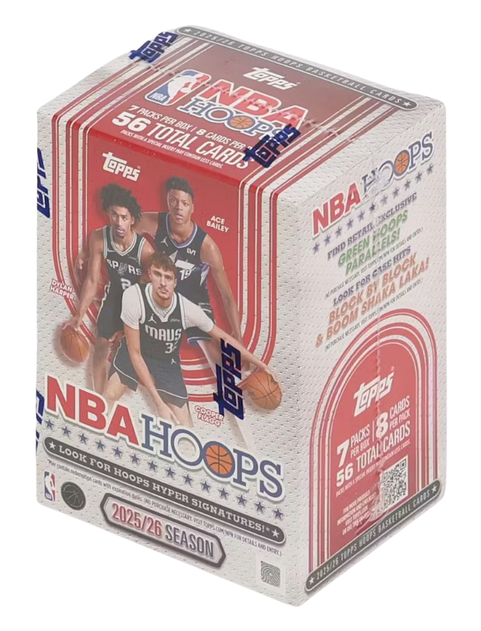 2025-26 Topps NBA Hoops Basketball Blaster Box