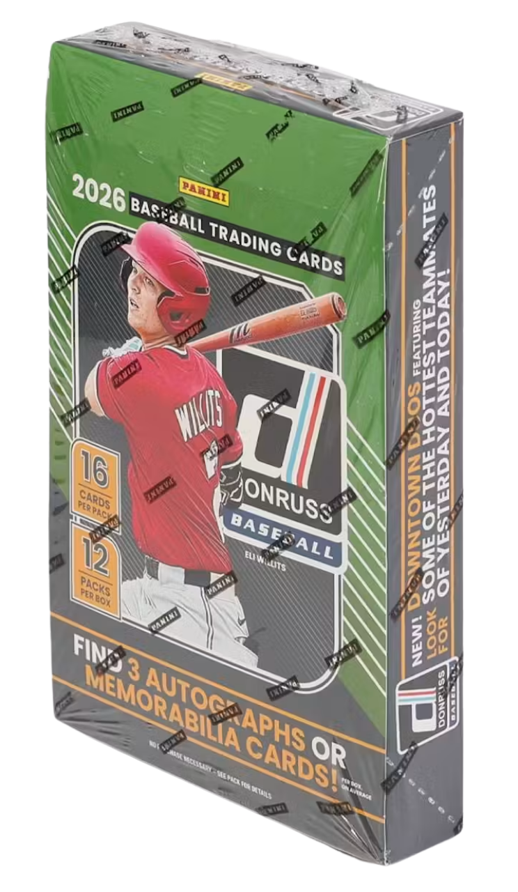 2026 Panini Donruss Baseball Hobby Box