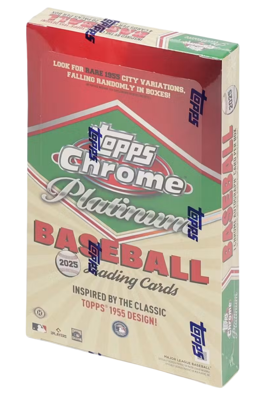 2025 Topps Chrome Platinum '55 Baseball Hobby Box