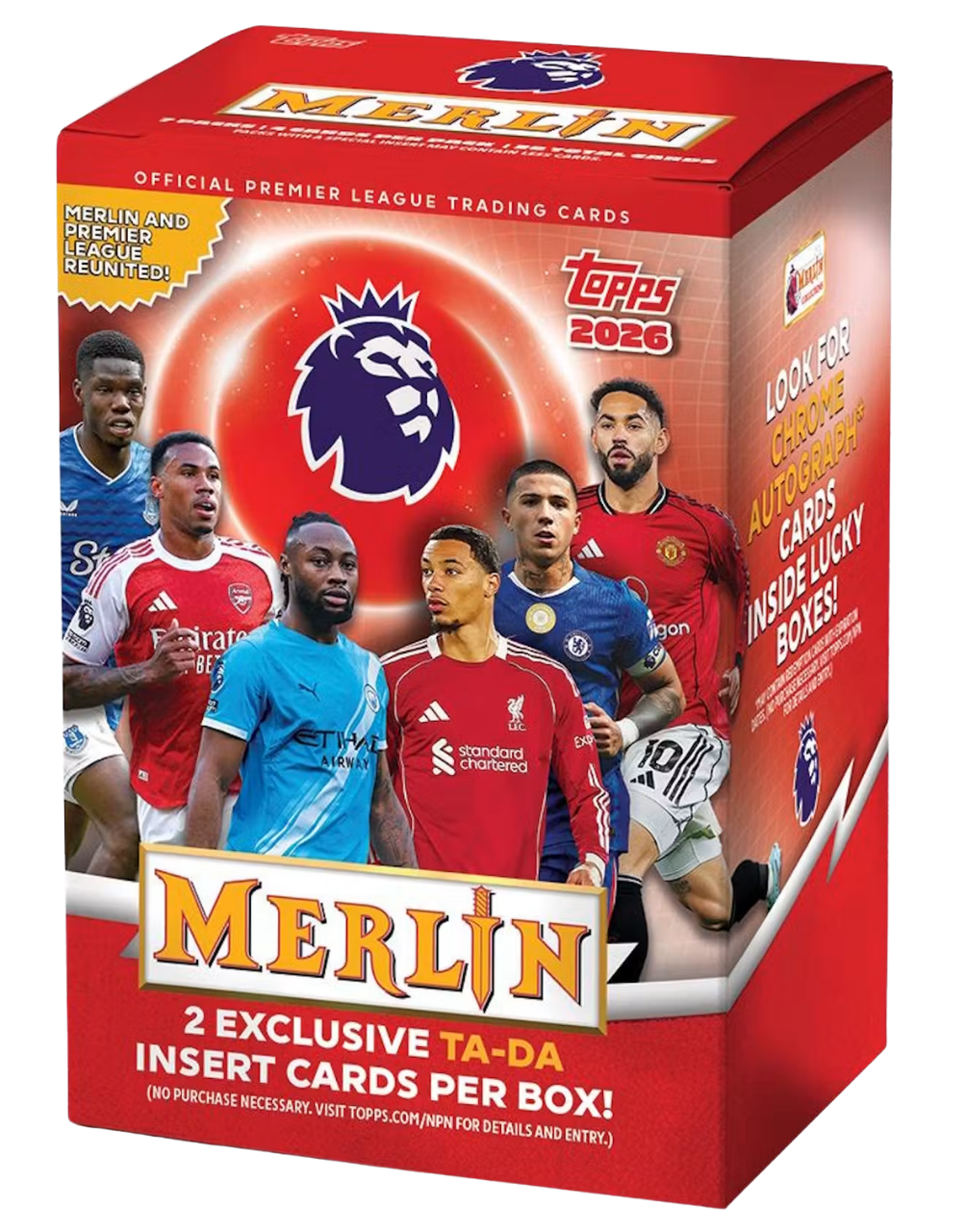 2025-26 Topps Merlin Premier League EPL Soccer Blaster Box