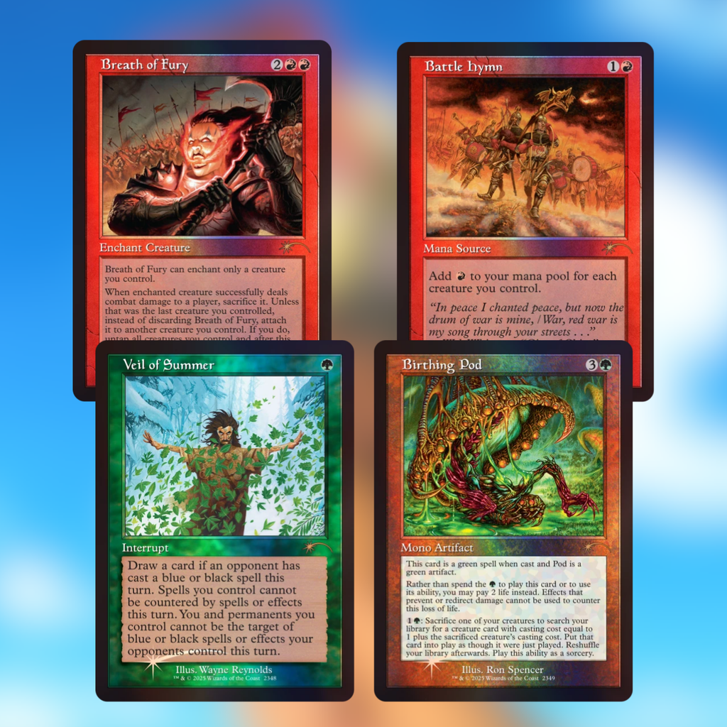 MTG Secret Lair BACK IN MY DAY！foil Secret Lair Drop: Back in My Day! - Traditional Foil Edition