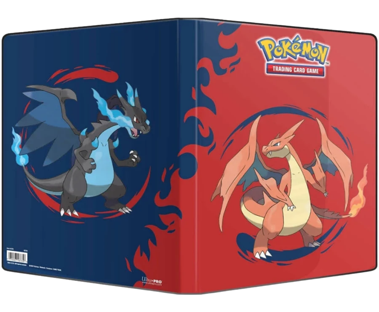 charizard pokemon card book Ultra Pro Album 2-Inch Mega X and Y Color:Black & Purple pocket PRO CASESEESES Trading Card Binder with
