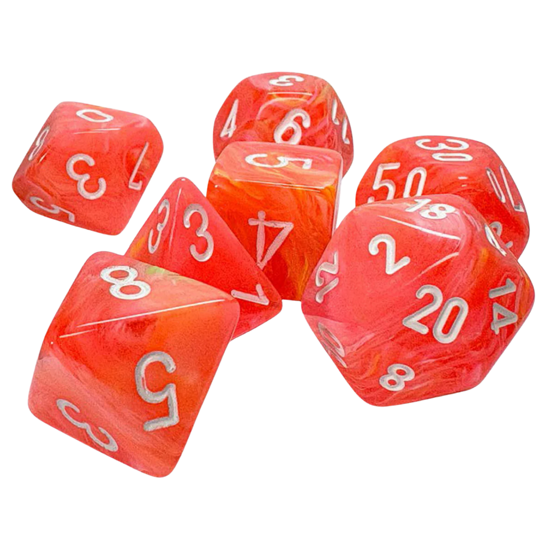 7-Die Set Festive Mega-Hedral Dahlia/White Luminary - CHX22553