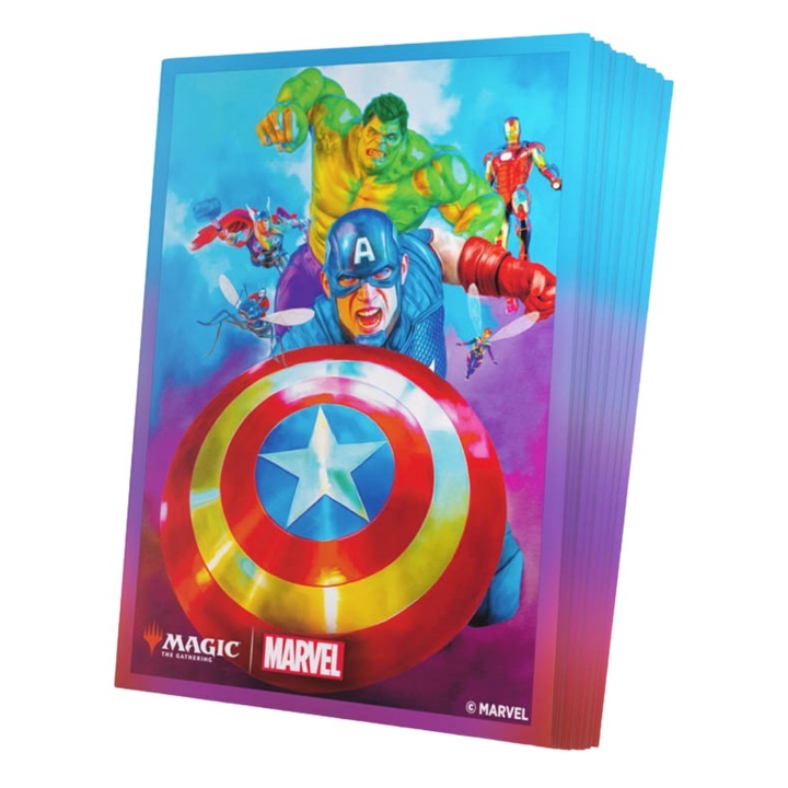 Gamegenic - Premium Art Sleeves - Marvel Super Heroes