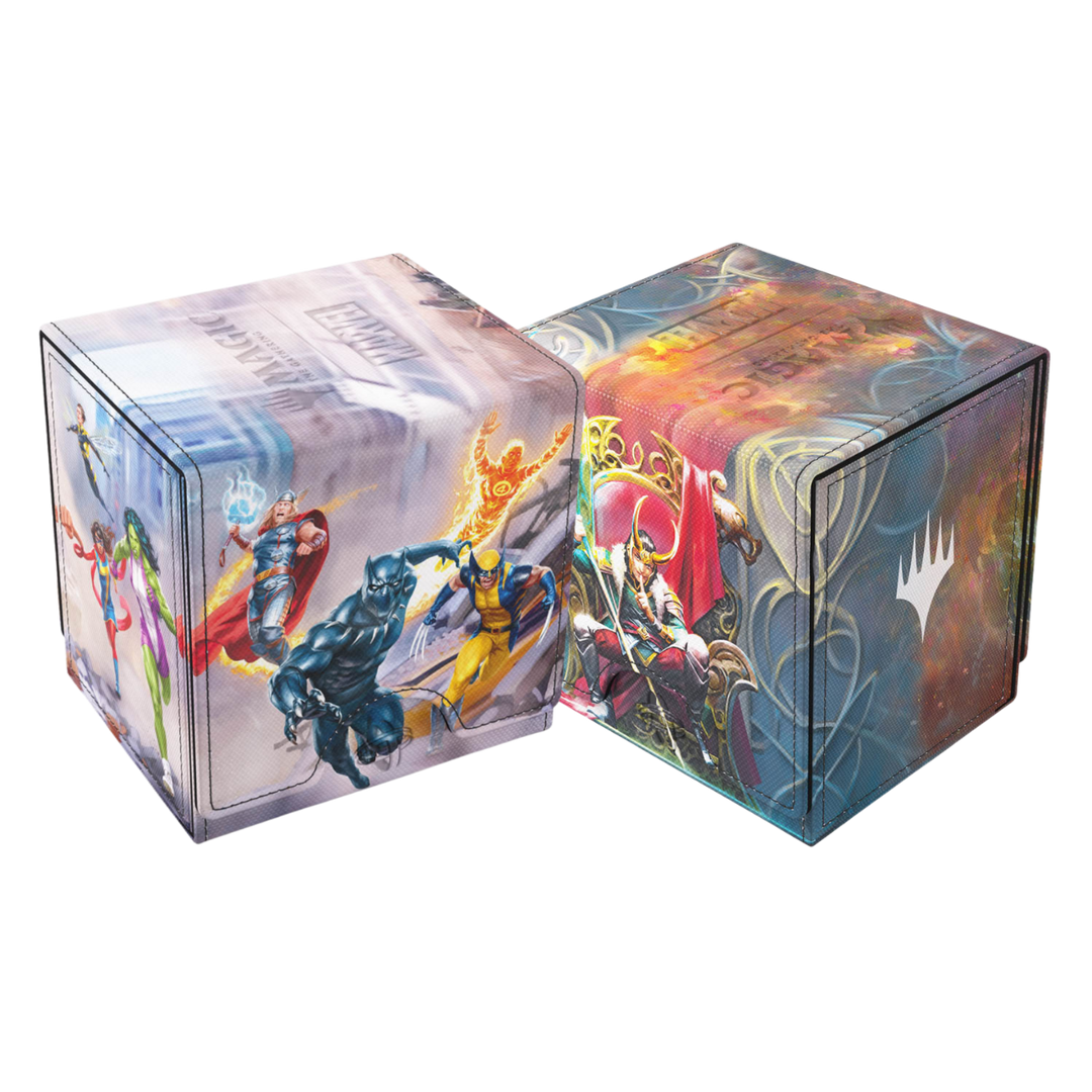 Gamegenic Magic the Gathering Sidekick 100+ XL Convertible Deck Box Marvel Super Heroes