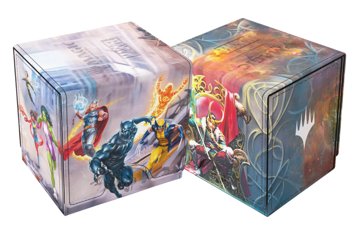 Gamegenic Magic the Gathering Sidekick 100+ XL Convertible Deck Box Marvel Super Heroes