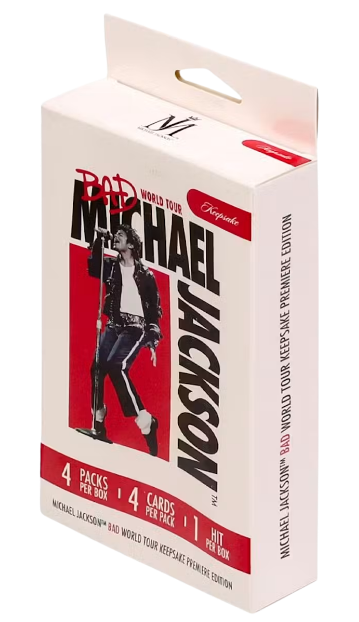 2026 Michael Jackson Bad World Tour Keepsake Premiere Edition Mini Box