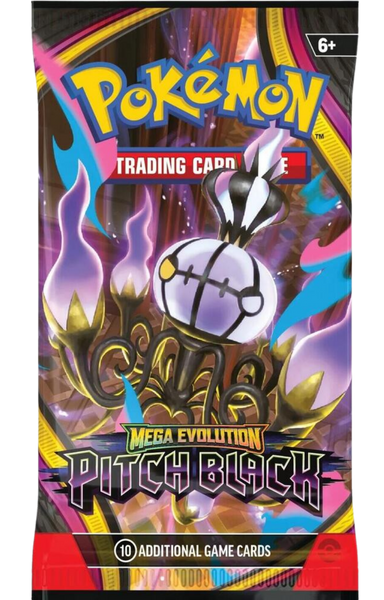Mega Evolution Pitch Black Booster Pack | Pokemon TCG Pack | Cash