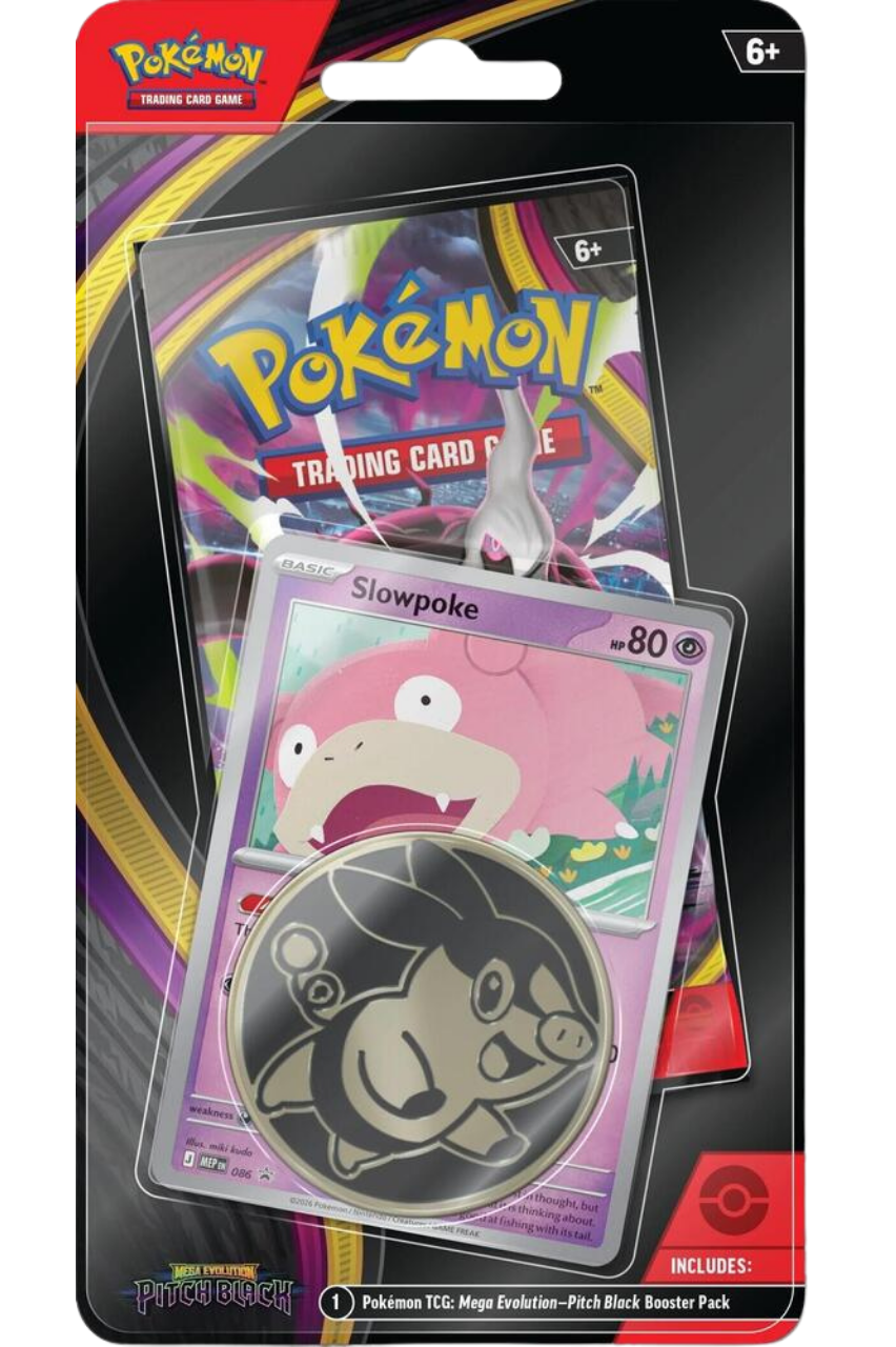 Pokemon Mega Evolution - Pitch Black Checklane Blister Pack [Slowpoke]