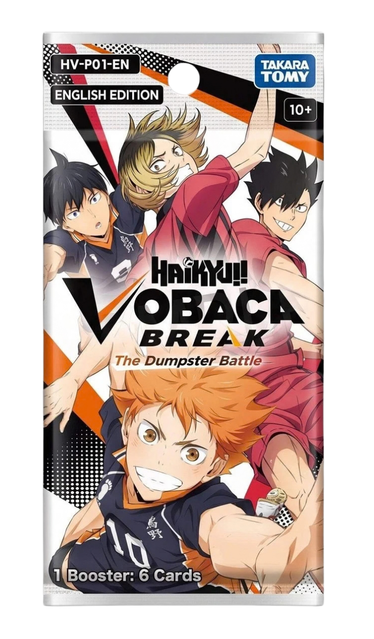 Haikyu!! Vobaca Break: The Dumpster Battle Booster Pack Vol.1