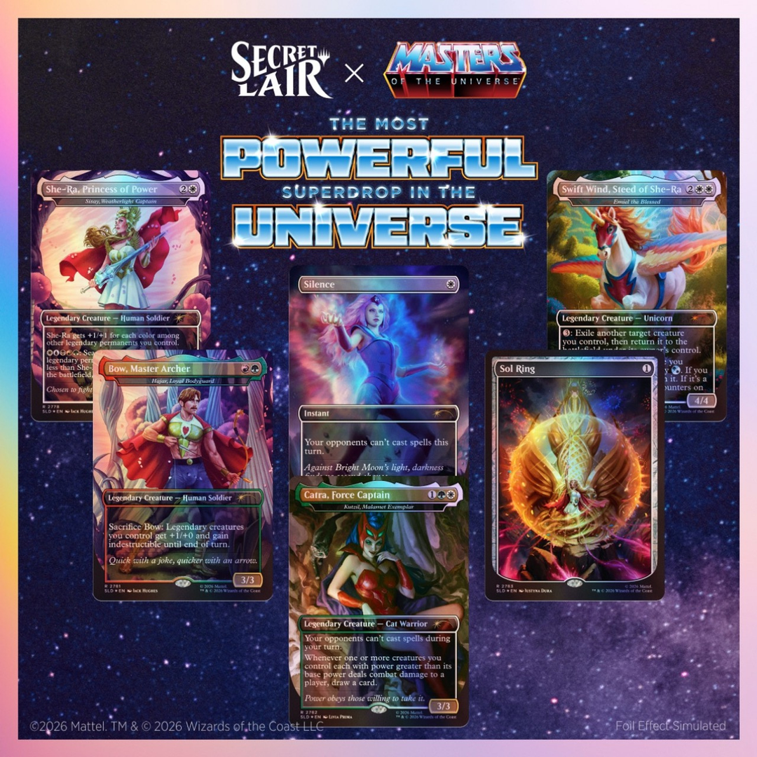 Secret Lair Drop: Secret Lair x Masters of the Universe: Sold Separately - Traditional Foil Edition