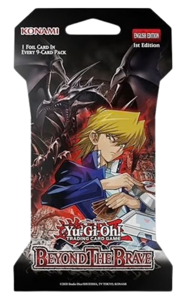 Yu-Gi-Oh! - Beyond the Brave Sleeved Booster Pack [1st Edition]