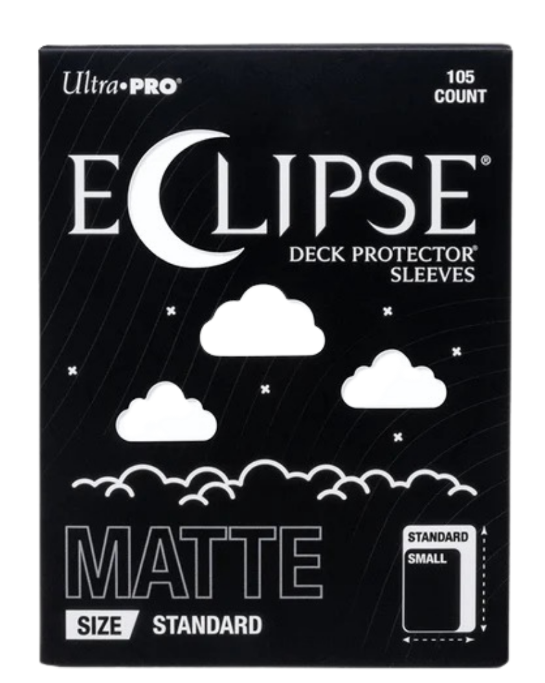 Ultra Pro: Eclipse Matte Standard Deck Protector Sleeves: Arctic White - 105ct