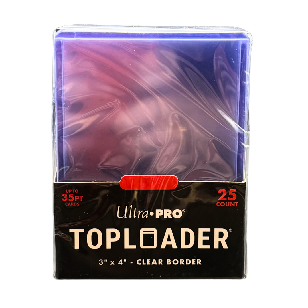 Ultra Pro: 3 x 4 Regular Top Loaders for Standard Size Cards (25 Pack)