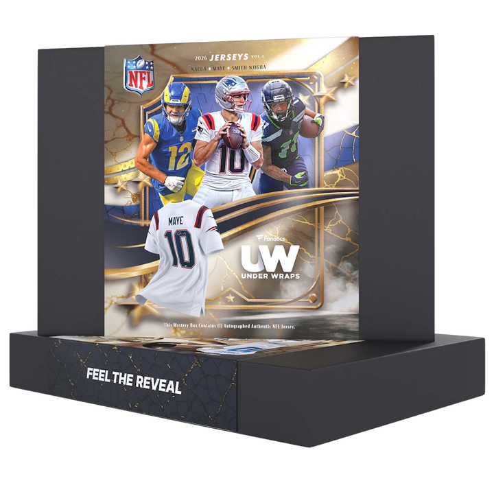 2025 Fanatics Under Wraps NFL Jersey Volume-1 ("5" Mystery Box - Team Break)
