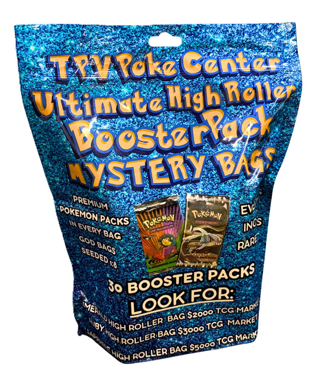 Pokemon TPVPOKE Ultimate High Roller Mastery Bag - Includes 30 PACKS