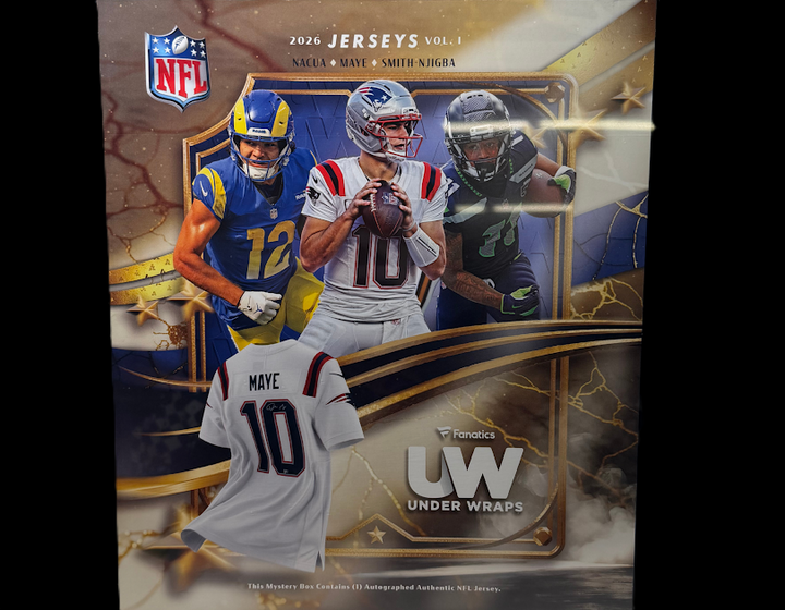 2025 Fanatics Under Wraps NFL Jersey Volume-1 (Single Mystery Box - Division Break)