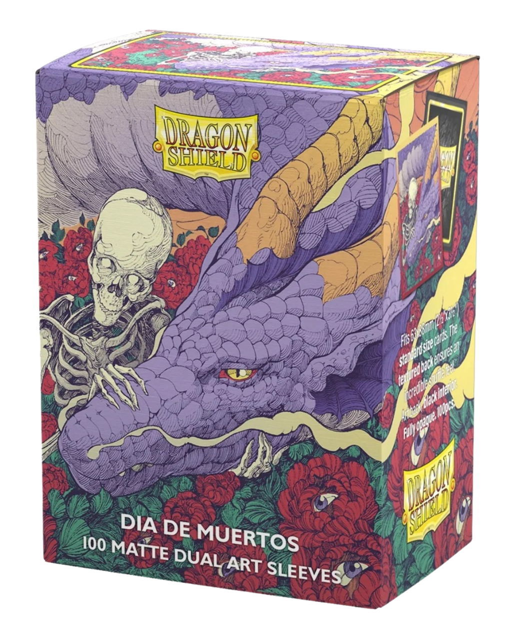 Dragon Shield Sleeves: Dia de Muertos - Matte Dual Art Sleeves (Box of 100)