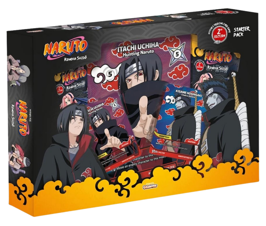 Cicaboom - Naruto Mythos - Set 1 Itachi 2E Starter Pack