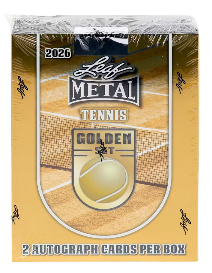 2026 Leaf Metal Tennis Golden Set Hobby Box