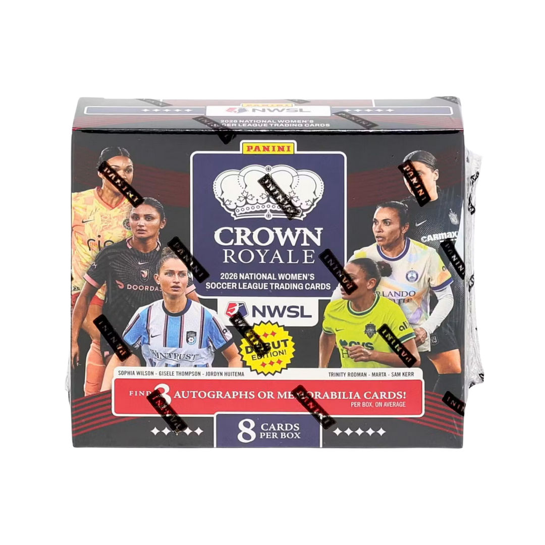 2026 Panini Crown Royale NWSL Soccer Hobby Box