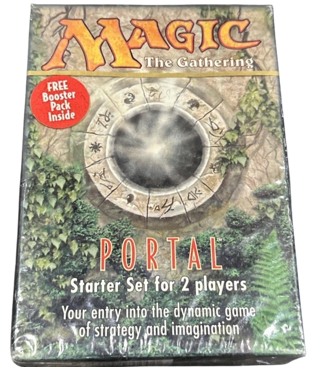 Magic: The Gathering - Portal 2 Player Starter Deck + Booster Pack Sealed 1997