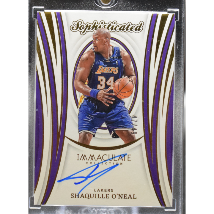 2023 Panini Immaculate - Shaquille O'Neal SSS-SON - Sophisticated Auto /49