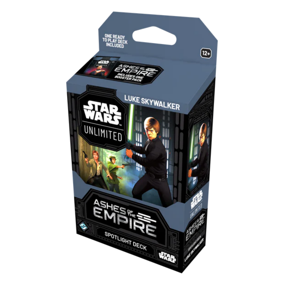 Star Wars Unlimited: Ashes of the Empire - Spotlight Deck- Luke Skywalker