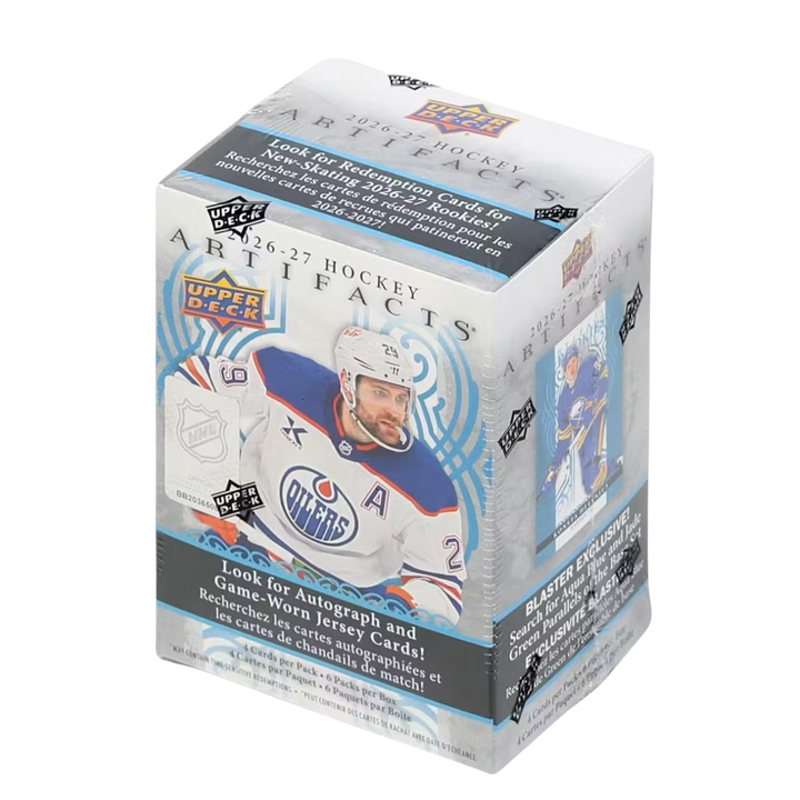 2026-27 Upper Deck Artifacts Hockey 6-Pack Blaster Box