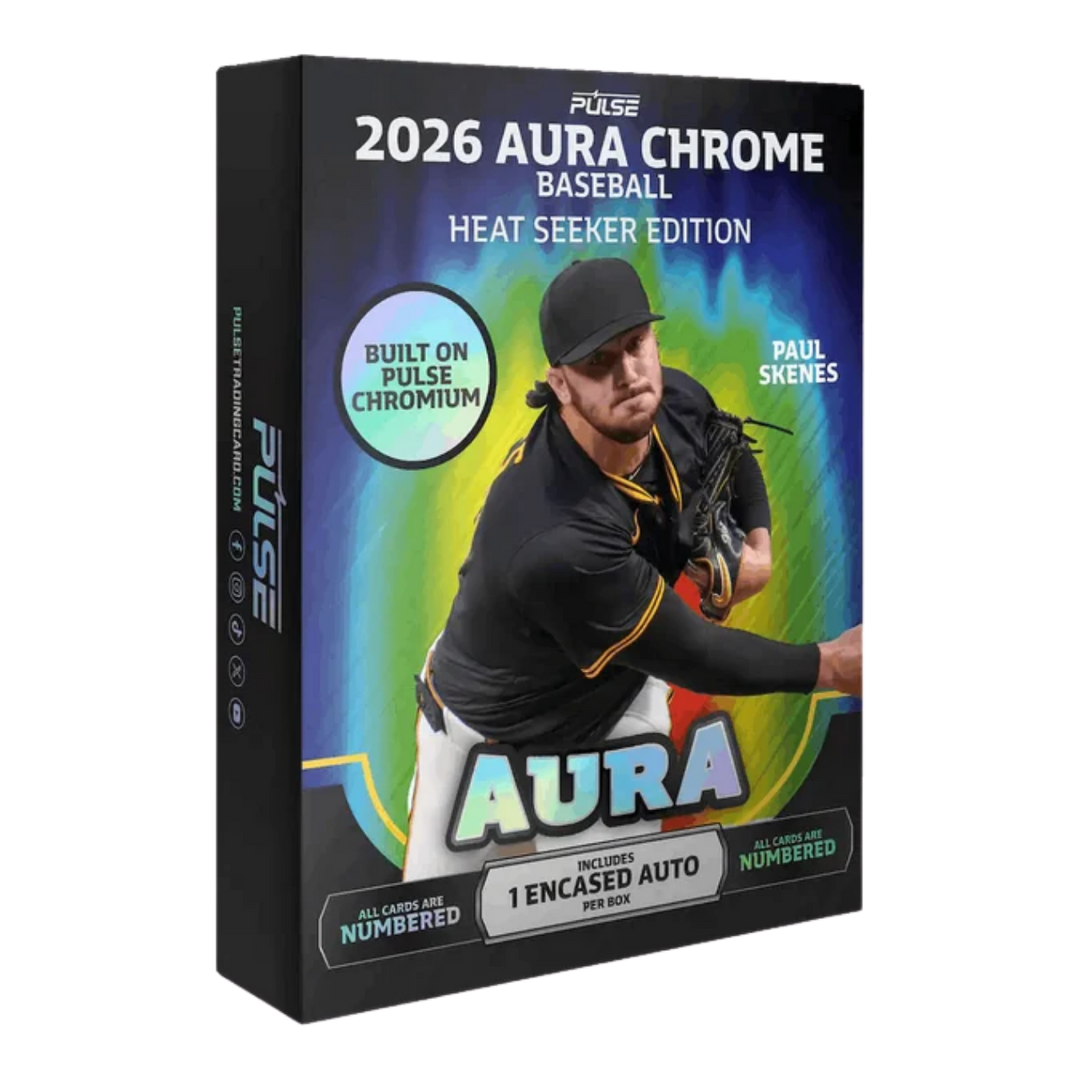 2026 Pulse Aura Chrome Baseball Heat Seeker Edition Box