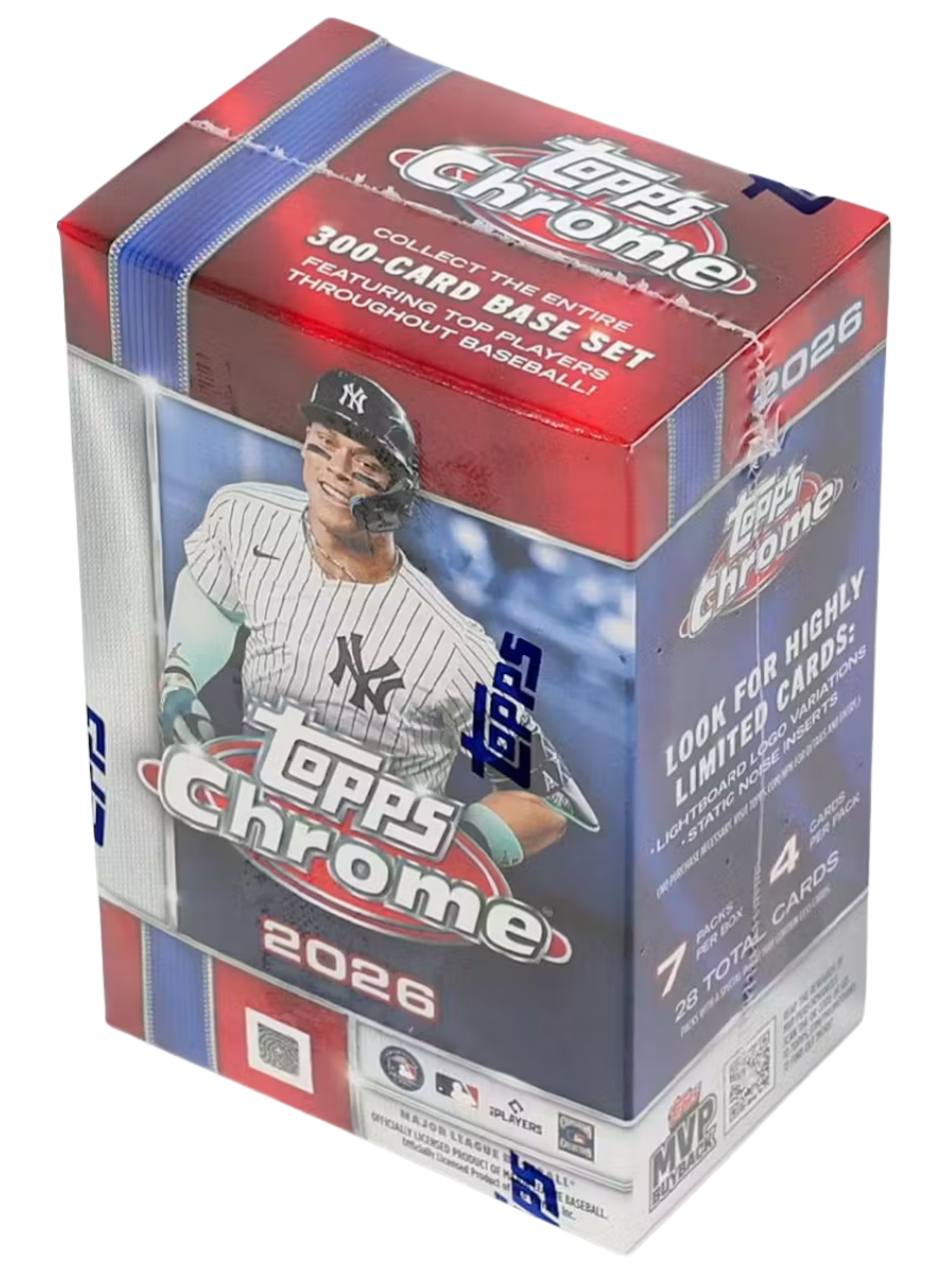 2026 Topps Chrome Baseball Blaster Box