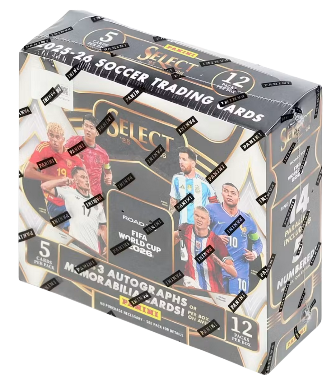 2025-26 Panini Select Road to FIFA World Cup Soccer Hobby Box