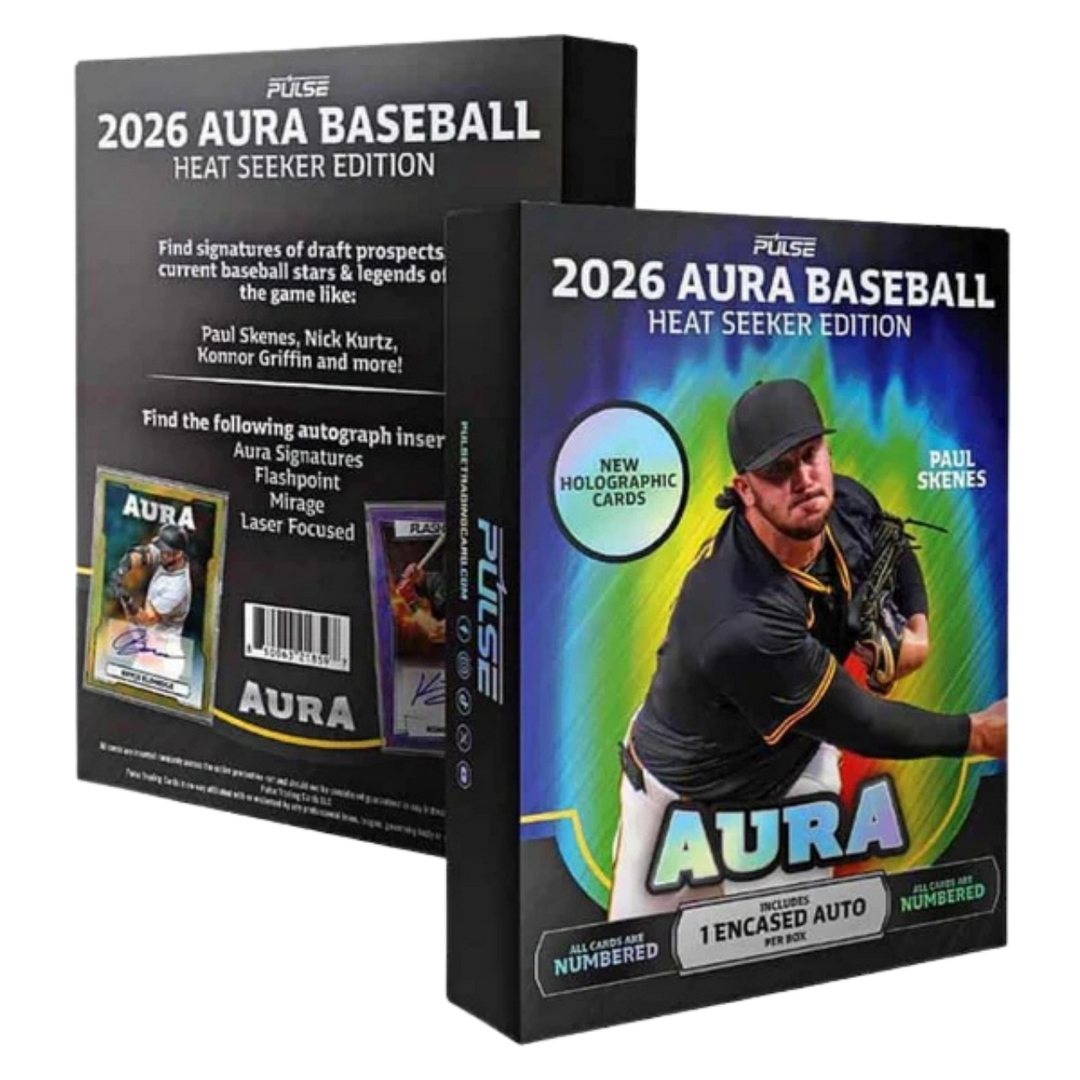 2026 Pulse Aura Chrome Baseball Heat Seeker Edition Box