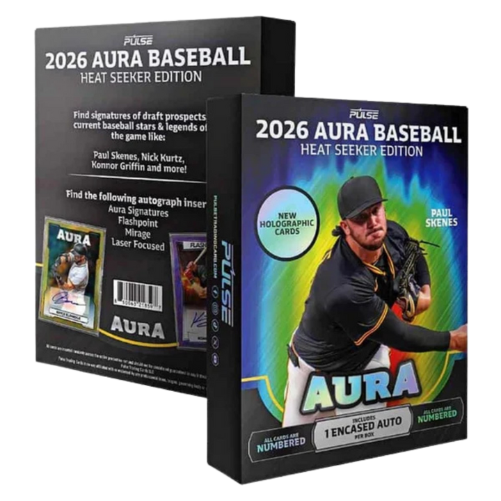 2026 Pulse Aura Chrome Baseball Heat Seeker Edition Box