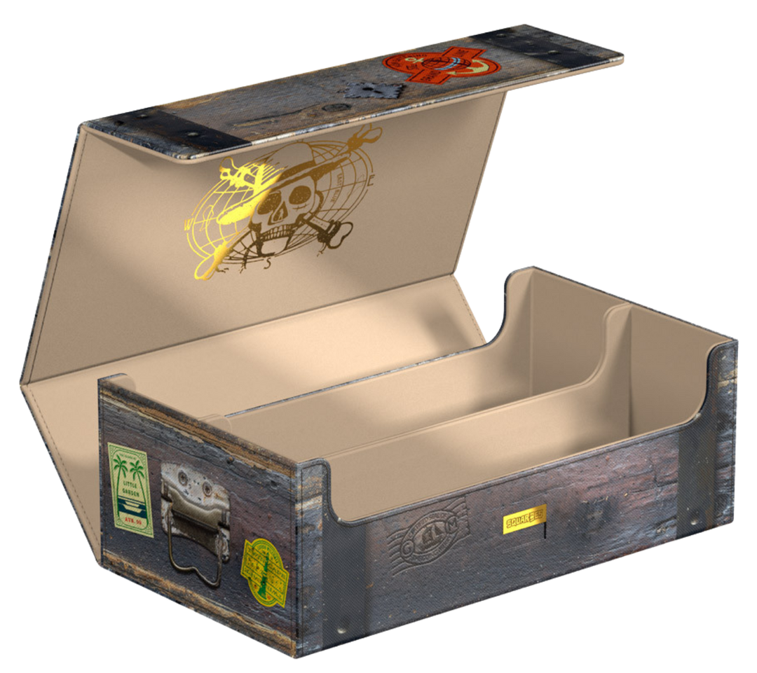 Squaroes NETFLIX One Piece Collectors Case - Wooden Chest - Ultimate Guard Deck Boxes