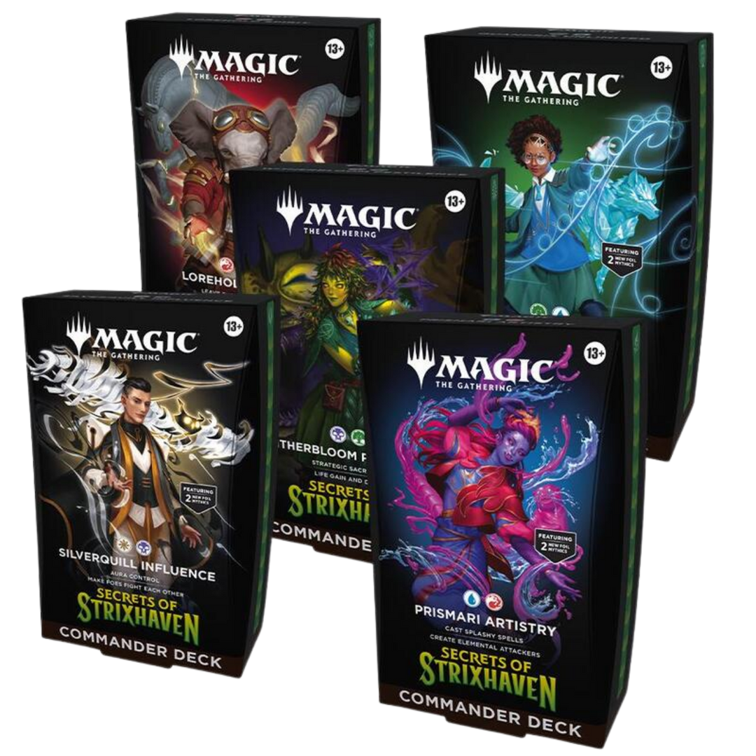 mtg commander deck sale Magic: The Gathering | Marvel Super Heroes Bundle etched Display Commander Commander Deck Deals Cash