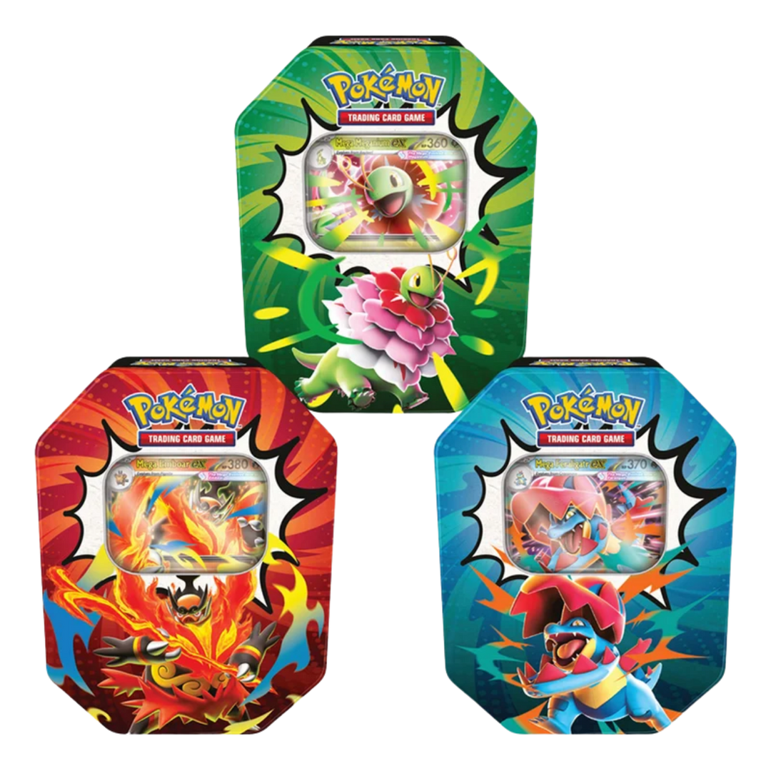 Pokemon Mega Evolution - Ascended Heroes Tin