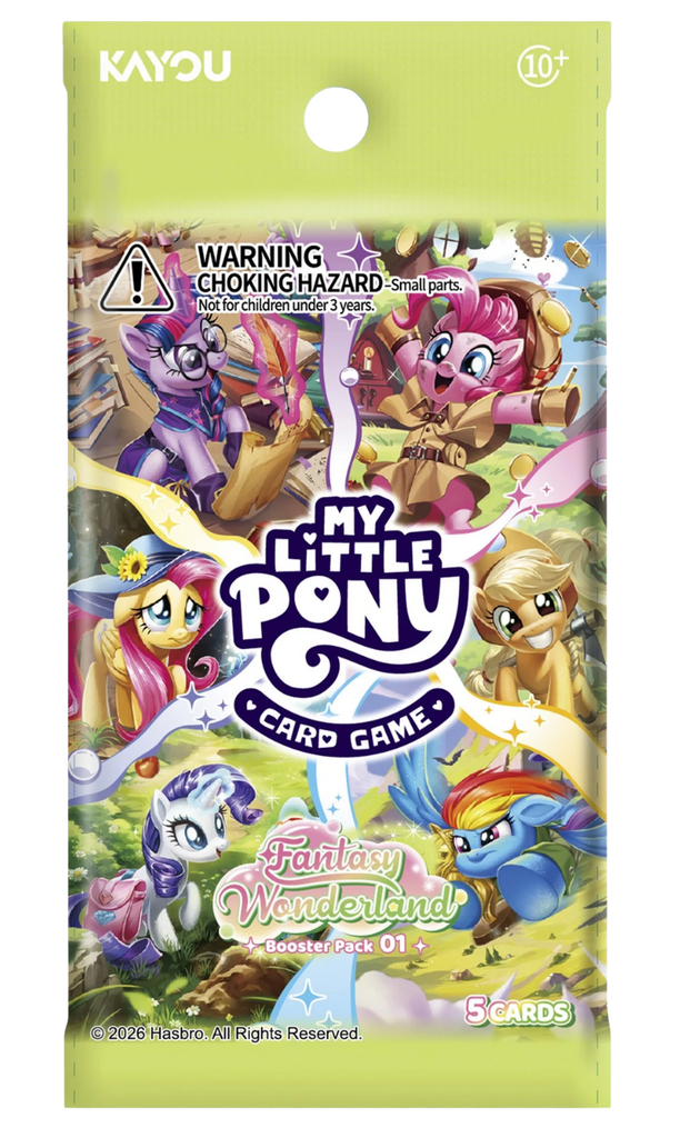 my little pony booster box TCG: Fantasy Wonderland Klawf - SV09: Journey Size:46 x 71mm - Mini European (50 sleeves) (FFG Code Ruby) 8 types UR Individual Pack