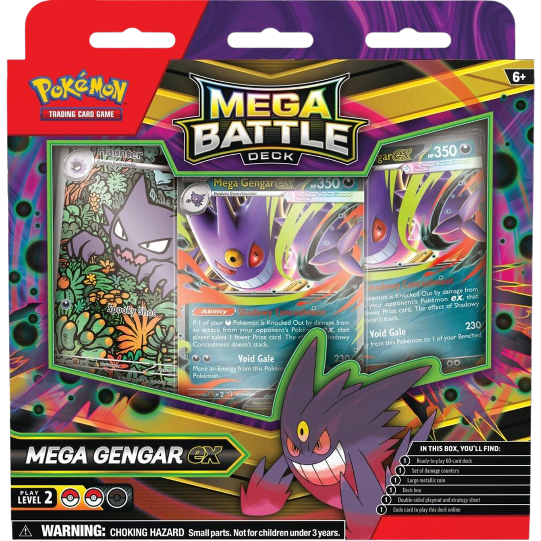 battle deck pokemon cards 2025 Mega Battle Deck