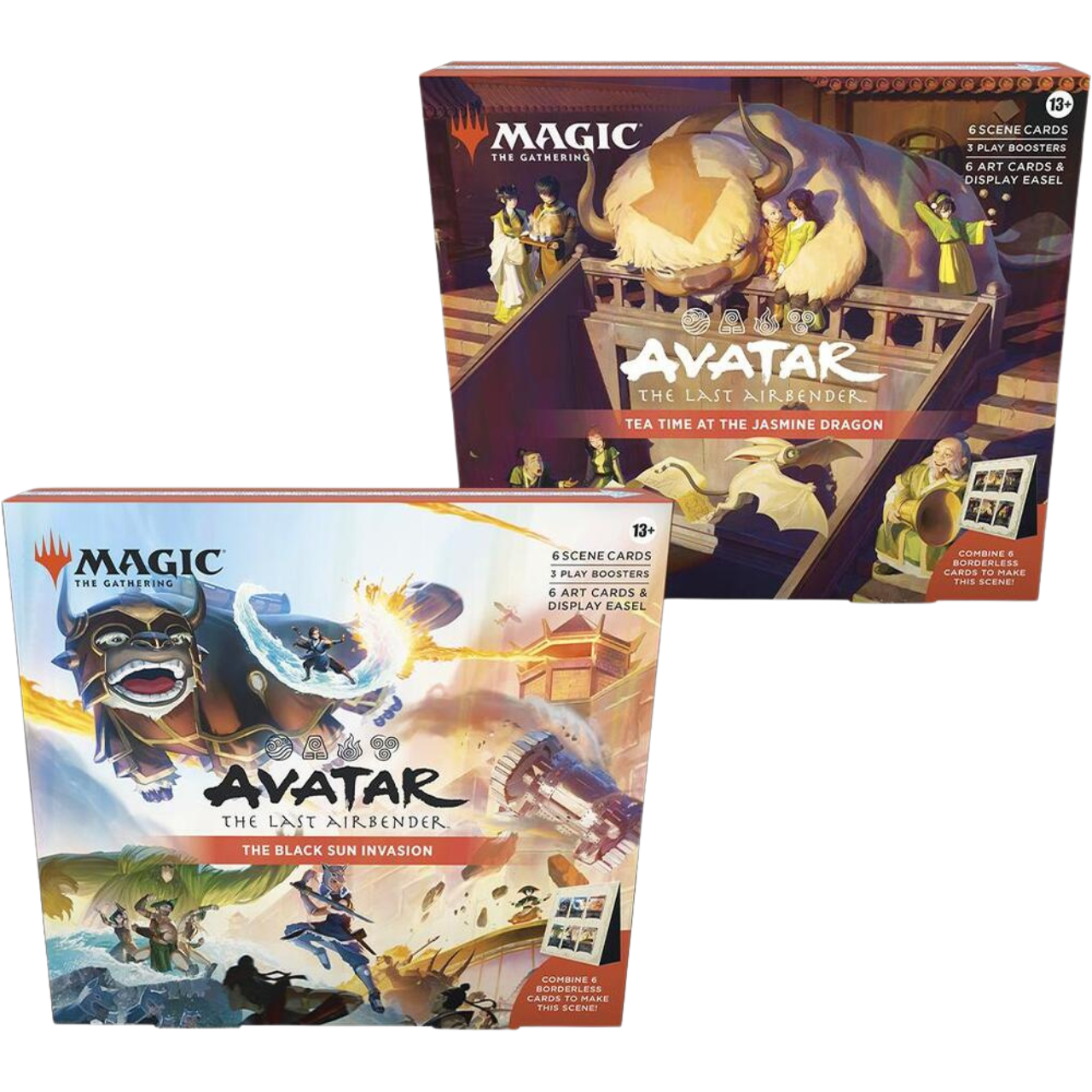 shop deals on mtg avatar last airbender cards THE PLAY PACK Jed's Card you may transform Aang Avatar The Last Airbender Bundle
