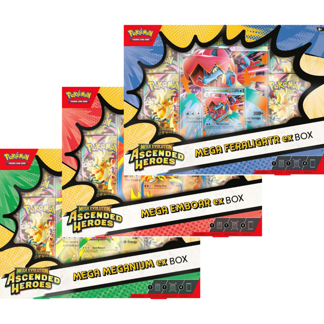 Pokemon Mega Evolution | Ascended Heroes Ex Box | Cash Cards Unlimited Pokemon Mega Evolution | Ascended Heroes Ex Box | Cash Cards Unlimited