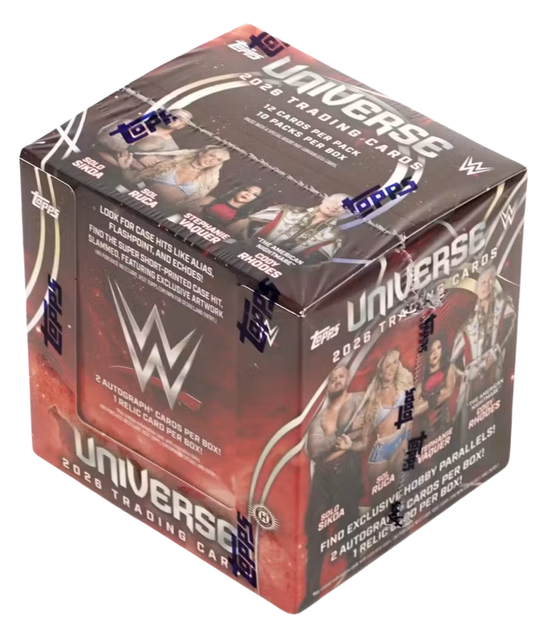 2026 Topps WWE Universe Wrestling Hobby Box