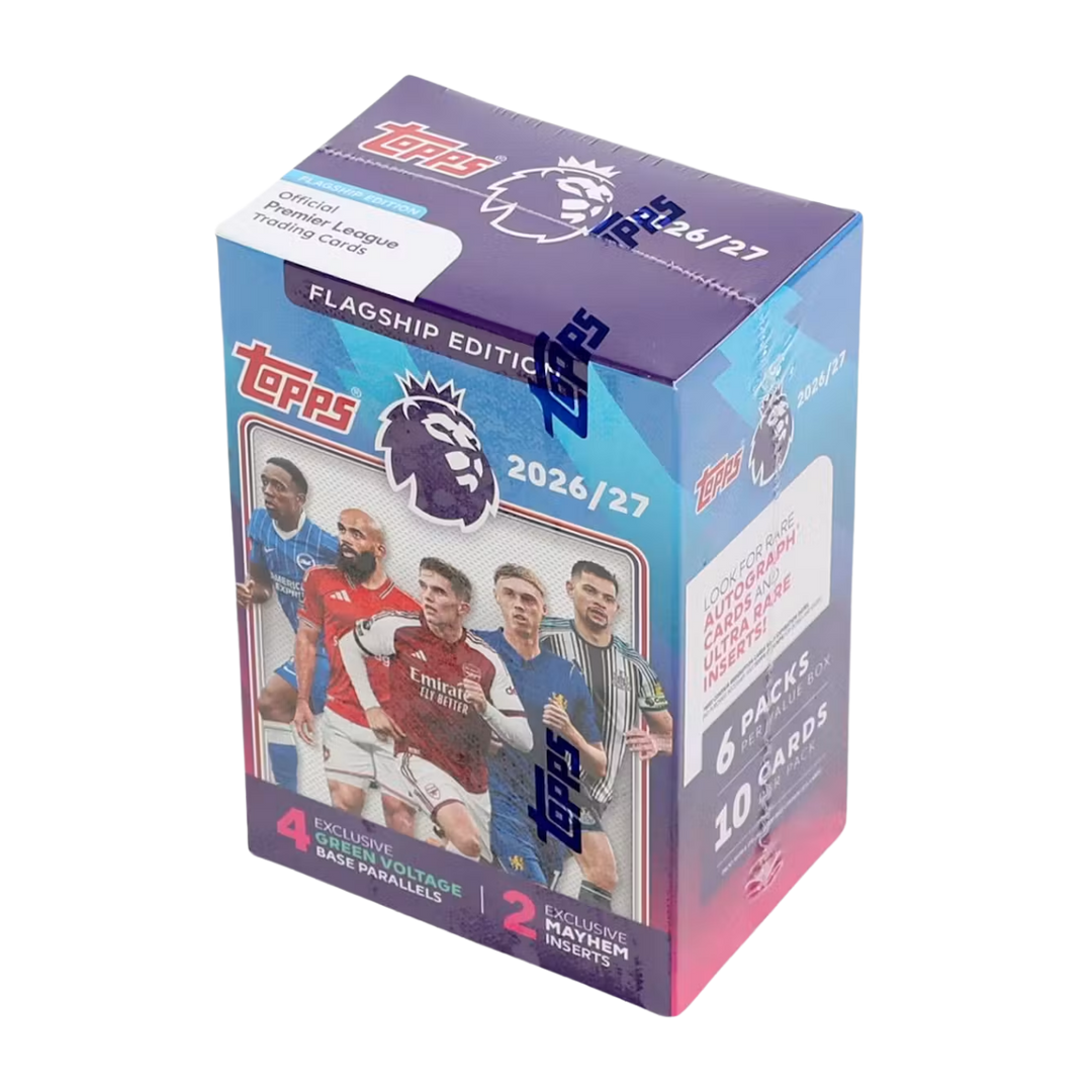 2026-27 Topps Flagship Premier League Soccer Blaster Box