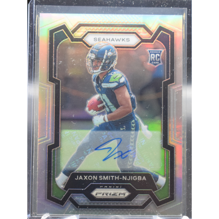 2023 Panini Prizm Football - Jaxon Smith-Njigba 390 - Silver Auto