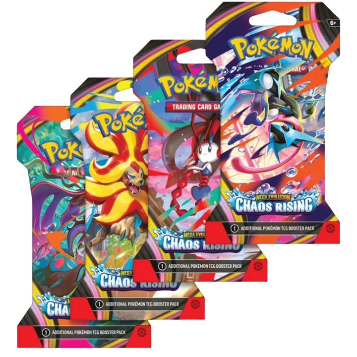 Pokemon Mega Evolution - Chaos Rising Sleeved Booster Pack