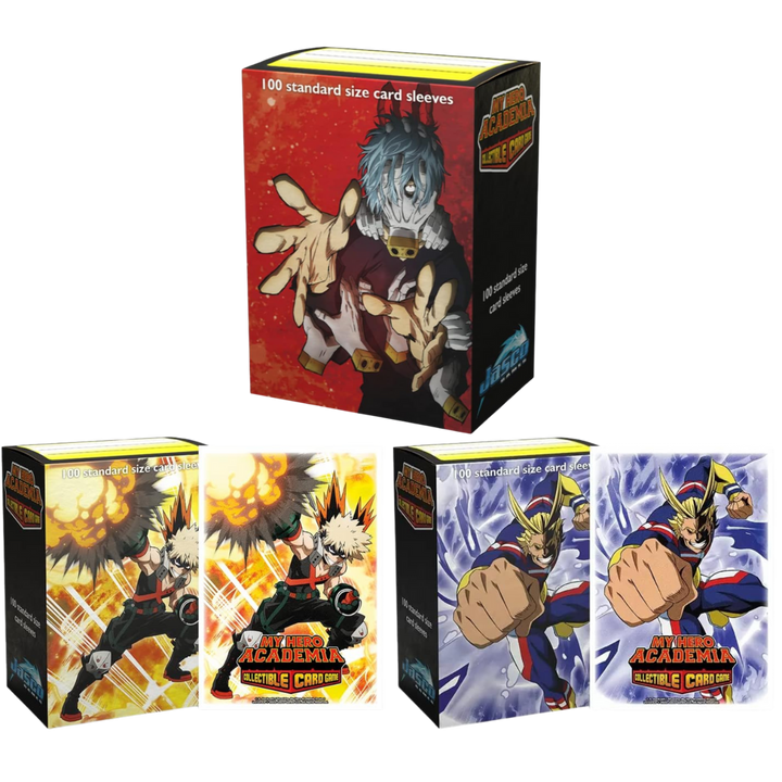 Arcane Tinmen Dragon Shield Sleeves – Matte Art: My Hero Academia