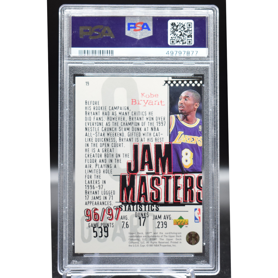 1997 Upper Deck UD3 - Kobe Bryant 19 - PSA 7