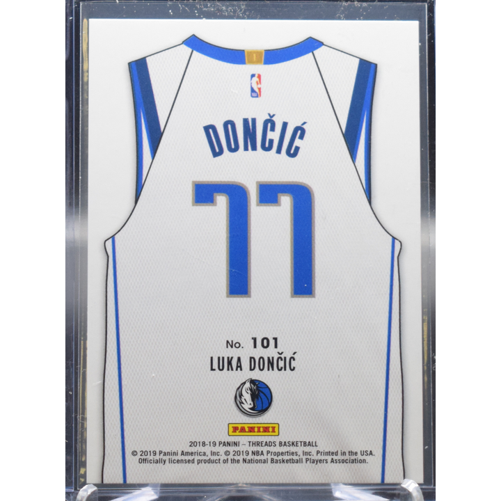 2018 Panini Threads Basketball - Luka Doncic 101 - Holo /199